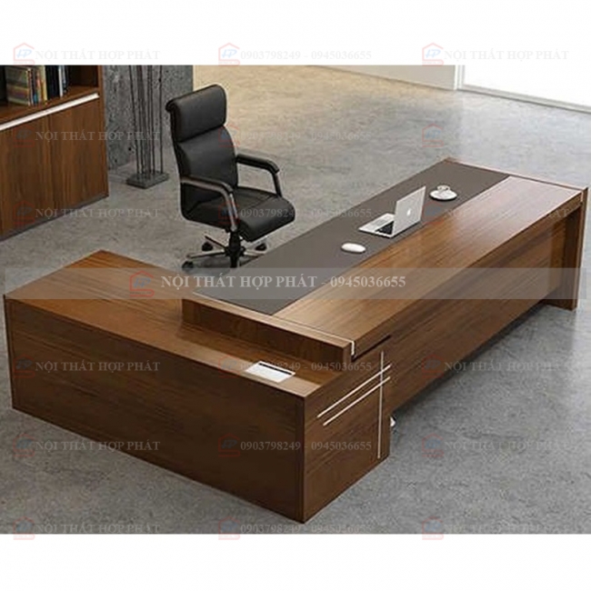 Bàn Làm Việc Cao Cấp Gỗ Thiết Kế BLVCCG012